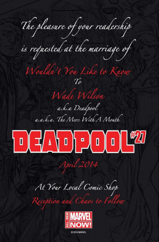 Illustration for article titled Til' Deadpool Does Us Part